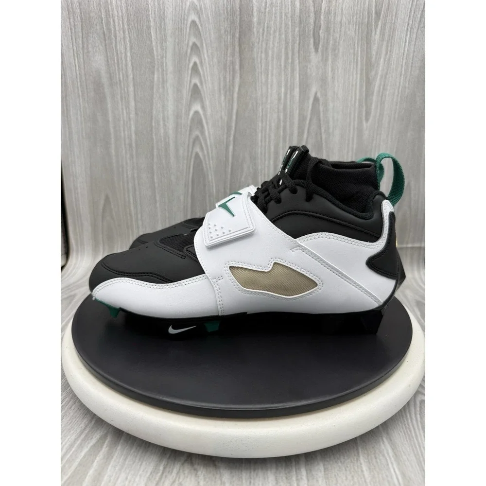 Nike Vapor Edge Diamond Turf 93 TD Sz 8 White Black Football Cleats HF5298-102